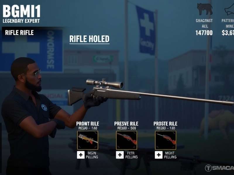 BGMI Legendary Rifle Expert gameplay